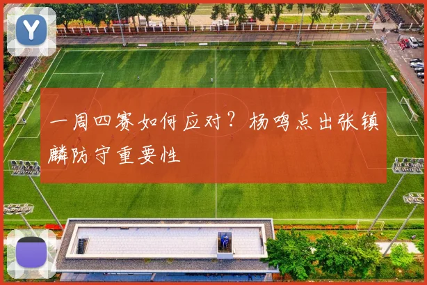 一周四赛如何应对?杨鸣点出张镇麟防守重要性